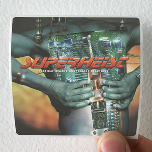Superheist Identical Remote Controlled Reactions Album Cover Sticker