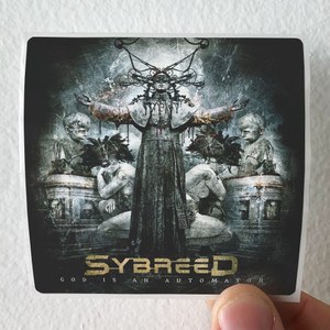 Sybreed God Is An Automaton Album Cover Sticker Sybreed God Is An Automaton Album Cover Sticker