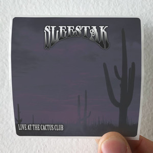 Sleestak Live At The Cactus Club Album Cover Sticker Sleestak Live At The Cactus Club Album Cover Sticker
