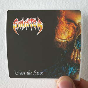 Sinister Cross The Styx Album Cover Sticker Sinister Cross The Styx Album Cover Sticker