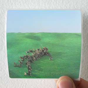 Squid Bright Green Field Album Cover Sticker Squid Bright Green Field Album Cover Sticker