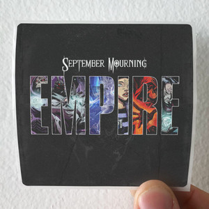 September Mourning Empire Album Cover Sticker