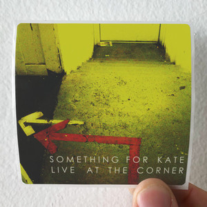 Something for Kate Live At The Corner Album Cover Sticker Something for Kate Live At The Corner Album Cover Sticker