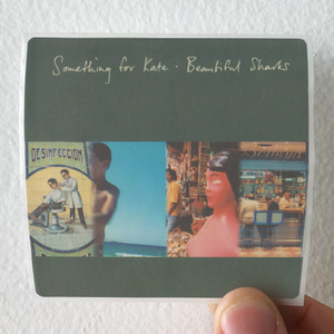 Something for Kate Beautiful Sharks Album Cover Sticker Something for Kate Beautiful Sharks Album Cover Sticker