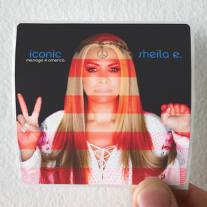 Sheila E_ Iconic Message 4 America Album Cover Sticker Sheila E_ Iconic Message 4 America Album Cover Sticker