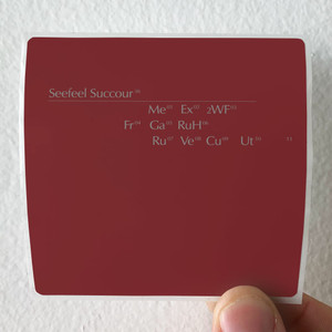 Seefeel Succour 1 Album Cover Sticker Seefeel Succour 1 Album Cover Sticker
