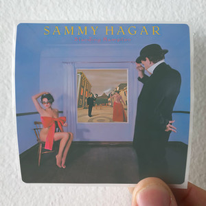 Sammy Hagar Standing Hampton Album Cover Sticker