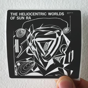 Sun Ra The Heliocentric Worlds Of Sun Ra Volume 1 Album Cover Sticker Sun Ra The Heliocentric Worlds Of Sun Ra Volume 1 Album Cover Sticker