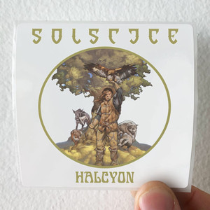 Solstice Halcyon 1 Album Cover Sticker Solstice Halcyon 1 Album Cover Sticker