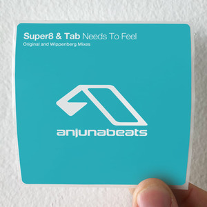 Super8 and Tab Needs To Feel Album Cover Sticker