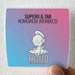 Super8 and Tab Komorebi Album Cover Sticker Super8 and Tab Komorebi Album Cover Sticker