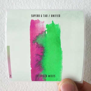 Super8 and Tab Unified 1 Album Cover Sticker