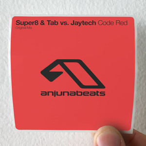 Super8 and Tab Code Red Album Cover Sticker
