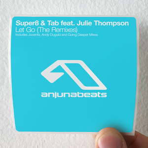 Super8 and Tab Let Go Album Cover Sticker