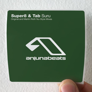 Super8 and Tab Suru Album Cover Sticker