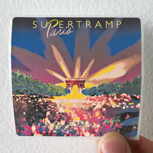 Supertramp Paris Album Cover Sticker