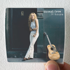 Sheryl Crow Detours Album Cover Sticker Sheryl Crow Detours Album Cover Sticker