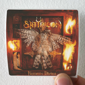 Satyricon Nemesis Divina Album Cover Sticker