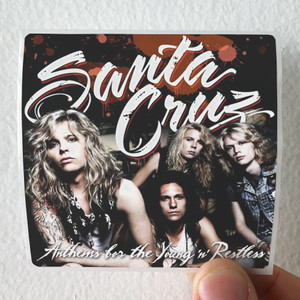 Santa Cruz Anthems For The Young N Restless Album Cover Sticker Santa Cruz Anthems For The Young N Restless Album Cover Sticker