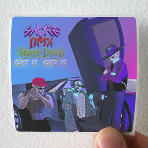 Savant Get It Get It Album Cover Sticker Savant Get It Get It Album Cover Sticker