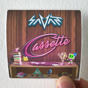 Savant Cassette Album Cover Sticker