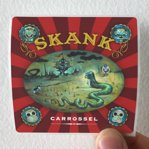 Skank Carrossel Album Cover Sticker Skank Carrossel Album Cover Sticker