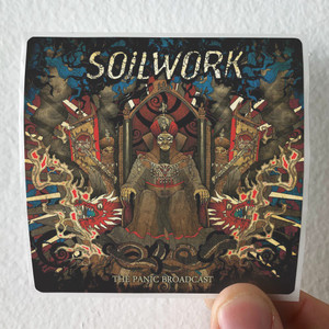 Soilwork The Panic Broadcast Album Cover Sticker