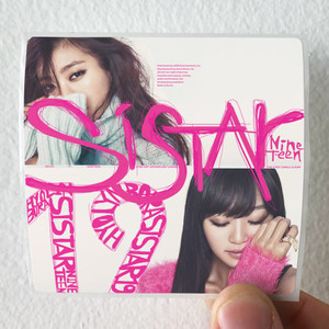 Sistar19 Gone Not Around Any Longer Album Cover Sticker Sistar19 Gone Not Around Any Longer Album Cover Sticker