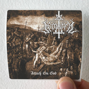 Semargl Attack On God Album Cover Sticker Semargl Attack On God Album Cover Sticker