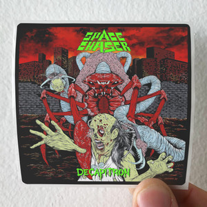 Space Chaser Decapitron Ep Album Cover Sticker