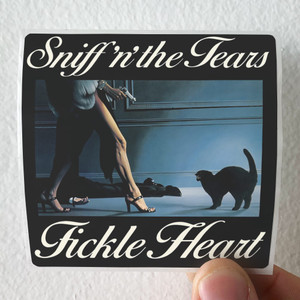 Sniff n the Tears Fickle Heart Album Cover Sticker Sniff n the Tears Fickle Heart Album Cover Sticker