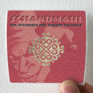 Schandmaul Von Spitzbuben Und Anderen Halunken Album Cover Sticker