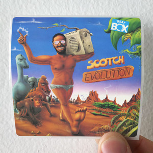 Scotch Evolution Album Cover Sticker