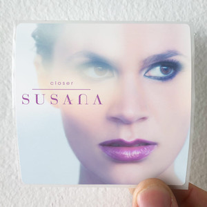 Susana Closer Album Cover Sticker Susana Closer Album Cover Sticker
