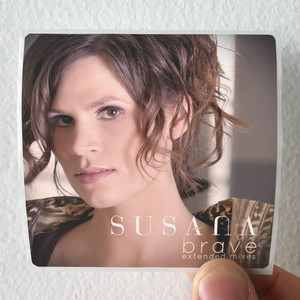 Susana Brave Extended Mixes Album Cover Sticker Susana Brave Extended Mixes Album Cover Sticker