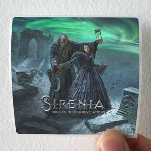 Sirenia Riddles Ruins Revelations Album Cover Sticker