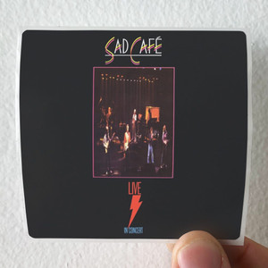Sad Cafe Live In Concert Album Cover Sticker