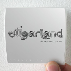 Sugarland The Incredible Machine 1 Album Cover Sticker Sugarland The Incredible Machine 1 Album Cover Sticker