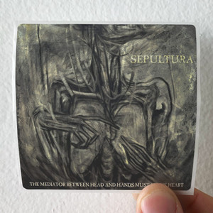 Sepultura The Mediator Between Head And Hands Must Be The Heart Album Cover Sticker