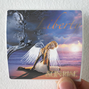 Sunrise Liberty Album Cover Sticker