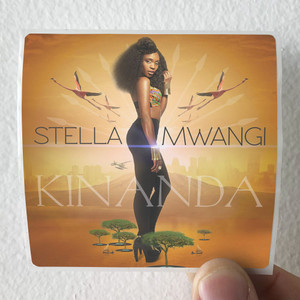 Stella Mwangi Kinanda Album Cover Sticker