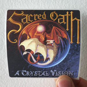 Sacred Oath A Crystal Vision 1 Album Cover Sticker Sacred Oath A Crystal Vision 1 Album Cover Sticker