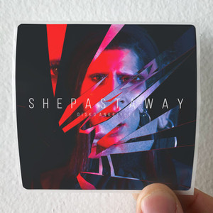She Past Away Disko Anksiyete Album Cover Sticker