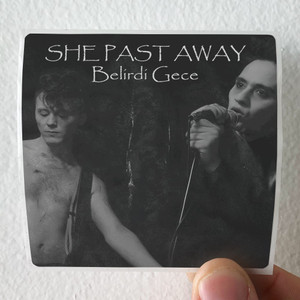 She Past Away Belirdi Gece Album Cover Sticker She Past Away Belirdi Gece Album Cover Sticker