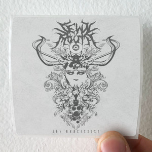 Sewn Mouth The Narcissist Album Cover Sticker