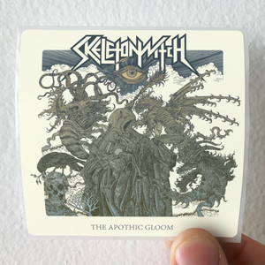 Skeletonwitch The Apothic Gloom Album Cover Sticker Skeletonwitch The Apothic Gloom Album Cover Sticker