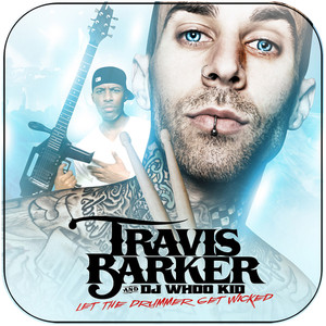 Travis Barker Psycho White Album Cover Sticker Album Cover Sticker Travis Barker Psycho White Album Cover Sticker Album Cover Sticker