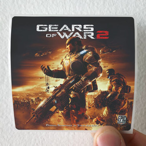 Steve Jablonsky Gears Of War 2 Album Cover Sticker
