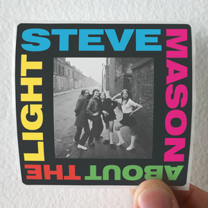 Steve Mason About The Light Album Cover Sticker