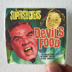 Supersuckers Devils Food A Collection Of Rare Treats Evil Sweets Album Cover Sticker Supersuckers Devils Food A Collection Of Rare Treats Evil Sweets Album Cover Sticker
